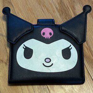 Loungefly Sanrio Kuromi Wallet Anime Character Snap Closure Flap Wallet